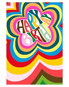 Papersalad Happy Birthday Flower